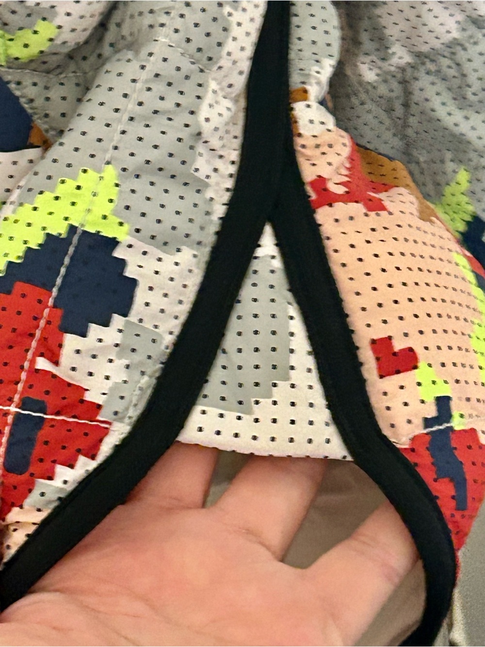 NWT Free People Movement Packable Quilted Bomber Jacket Multicolor - Picture 5 of 12